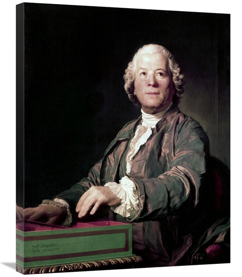 Global Gallery GCS-277440-30-142 30 in. Gluck at the Spinet Art Print 