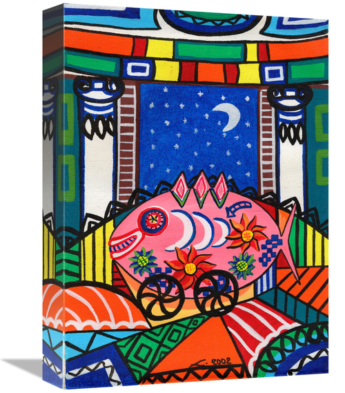 Global Gallery GCS-477339-1216-142 12 x 16 in. Snapper Art Print - R. 