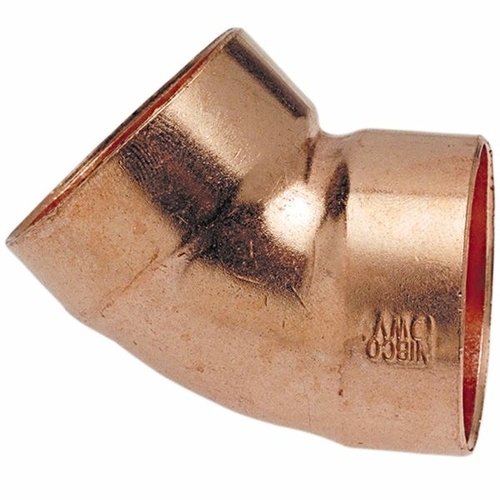 Nibco 906114 1-14 in. DWV Wrot CXC 45 deg Elbow