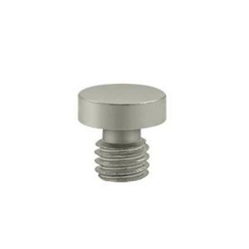 Deltana CHBU15 Button Tip- Satin Nickel - Solid Brass