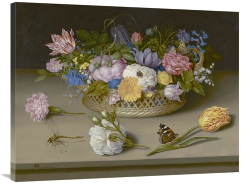 Global Gallery GCS-460012-3040-142 30 x 40 in. Flower Still Life Art P