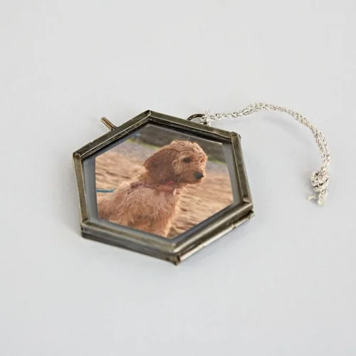 Metal Hanging Photo Frame