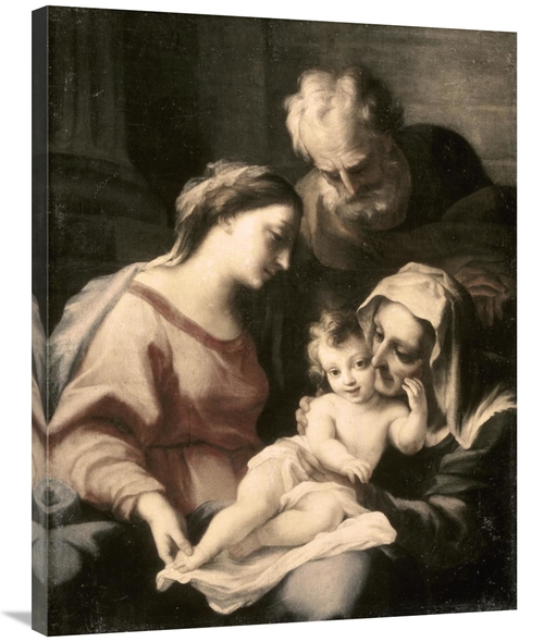 Global Gallery GCS-277690-36-142 36 in. Holy Family Art Print - Luca G