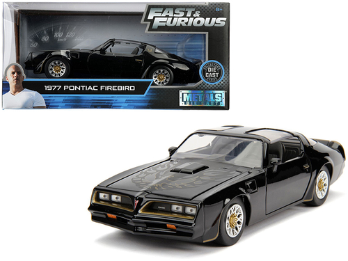 Tego‚Äôs 1977 Pontiac Firebird Black \Fast & Furious\" Movie 1/24