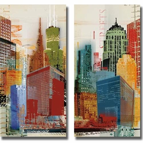 Artistic Home Gallery 1224AM569CG Urban Style I & II by Noah Premium G