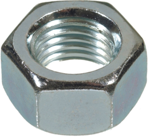 0.63 in.-11 Zinc Plated Coarse Thread Hex Nut - Pack of 25