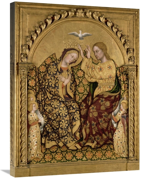 Global Gallery GCS-456116-2432-142 24 x 32 in. Coronation of the Virgi
