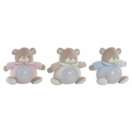 Fluffy toy DKD Home Decor BE-184630 Beige Sky blue Light Pink