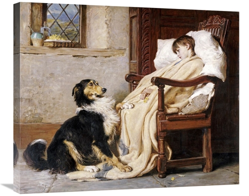 Global Gallery GCS-267171-30-142 30 in. Old Playfellows Art Print - Br