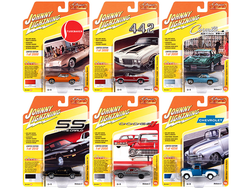 \Classic Gold Collection\" 2020 Set B of 6 Cars Release 2 1/64 Diecast