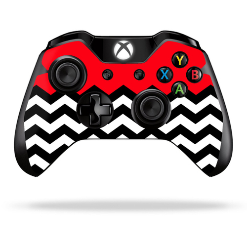 MightySkins MIXBONCO-Red Chevron 14 in. Skin Decal Wrap for HP Stream 