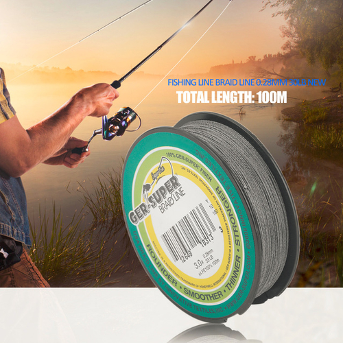 Lightweight 100m Fishing Line braid line 0.28MM