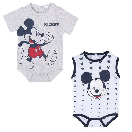 Leotard Mickey Mouse 2 Units White
