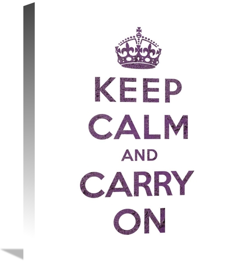 Global Gallery GCS-371976-1620-142 16 x 20 in. Keep Calm & Carry on - 