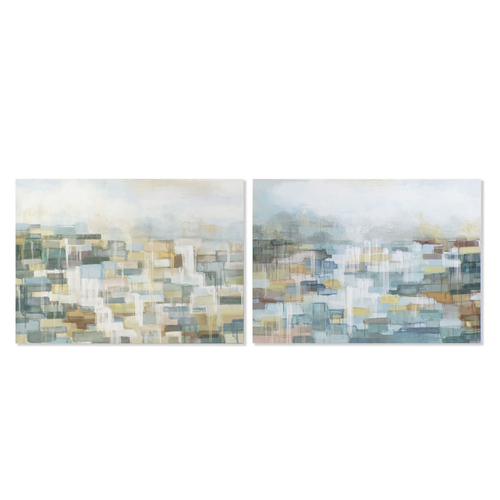 Painting DKD Home Decor Abstract 120 x 3 x 90 cm Modern (2 Units)