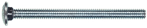 Hillman 240210 0.38 x 9 in. Round Head Carriage Bolt - Zinc Plated Ste