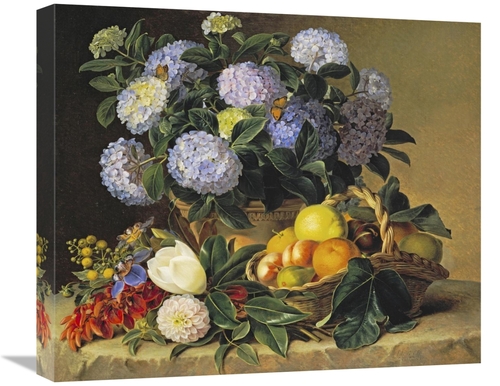 Global Gallery GCS-266629-22-142 22 in. Hydrangea in an Urn Art Print 