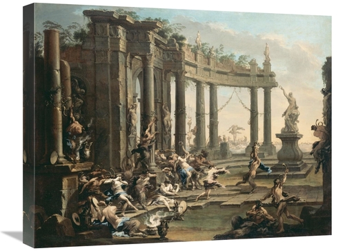 Global Gallery GCS-460004-2024-142 20 x 24 in. Bacchanale Art Print - 