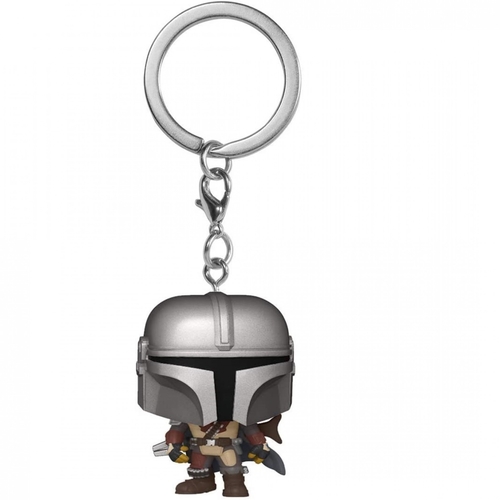 Star Wars 820014 The Mandalorian Hero Stance Funko Pop Keychain