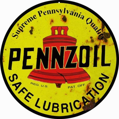 3 Inch Cloth Patch Pennzoil Oil