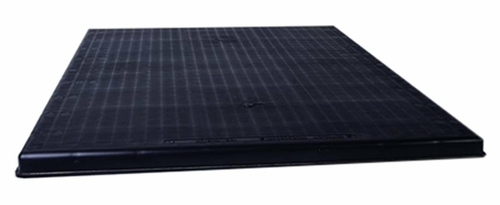 30 x 30 x 2 in. Filter Base Pad Molded Plastic  - Black