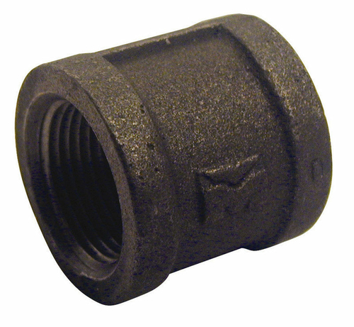 Mueller Streamline 521-201BG 0.25 in. Pipe Couplings - Black- pack of 