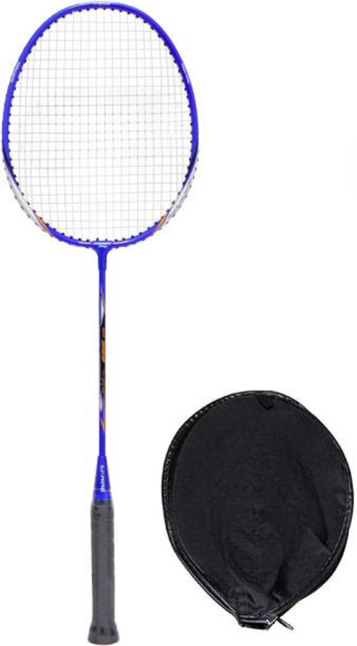 Light Aluminium Badminton Racquet With Full Cover | Made In India(Set