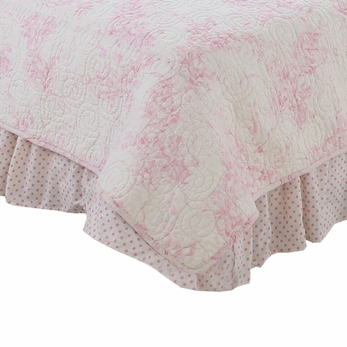 Cotton Tale Designs HGTBS Heaven Sent Girl Twin Bed Skirt