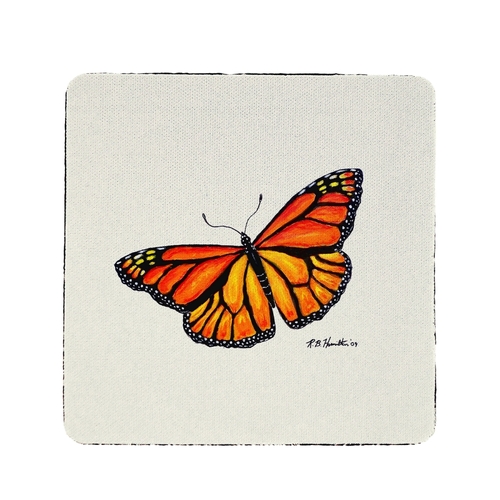 Betsy Drake CT346 Spreadwing Monarch Coaster - Set of 4