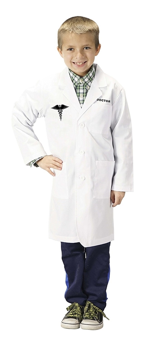 Aeromax LDR-68 Junior Doctor Lab Coat, 0.75 - Size 6-8