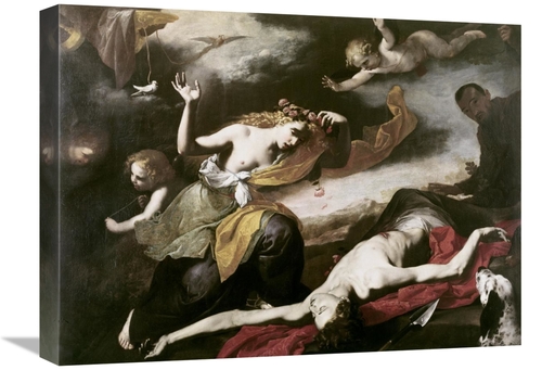 Global Gallery GCS-279709-22-142 22 in. Death of Adonis Art Print - Ju