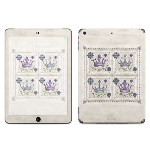 DecalGirl IPDA-CROWN Apple iPad Air Skin - Purple Crown