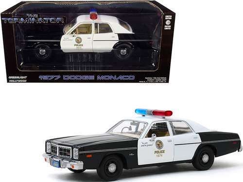 1977 Dodge Monaco \Metropolitan Police\" Black and White \"The