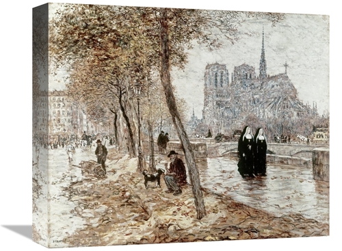 Global Gallery GCS-279512-16-142 16 in. Notre Dame De Paris Art Print 