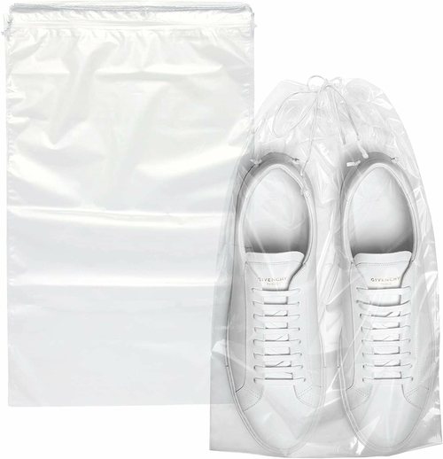 Shoe Bags for Travel 10x14. Pack of 100 Travel Shoe Bags for Packing