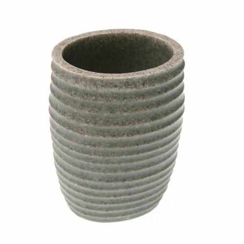 Toothbrush Holder Versa Grey polyresin