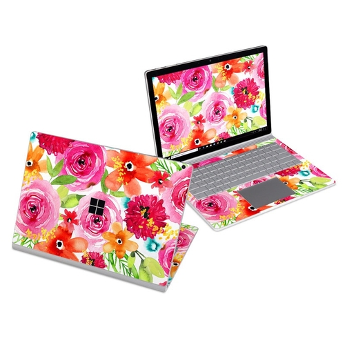 DecalGirl MISB3-FLORALPOP Microsoft Surface Book 3 13.5 in. i5 Skin - 