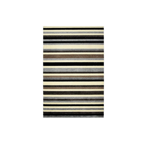 Stark Silver Mocha Rug