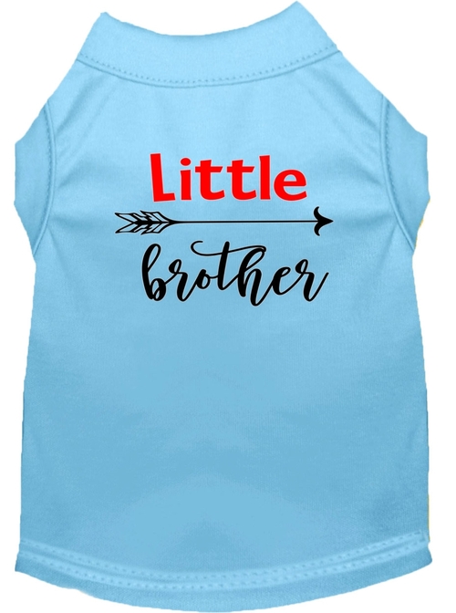 Main Mirage Pet 51-217 BBLXS Little Brother Screen Print Dog Shirt, Bab image