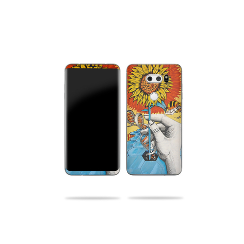 MightySkins LGV30-Sunflower Dna Skin for LG V30 - Sunflower Dna