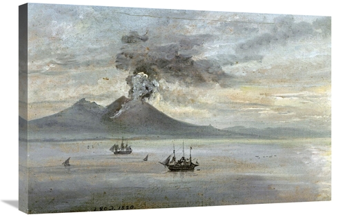 Global Gallery GCS-266145-30-142 30 in. The Neapolitan Coast with Vesu