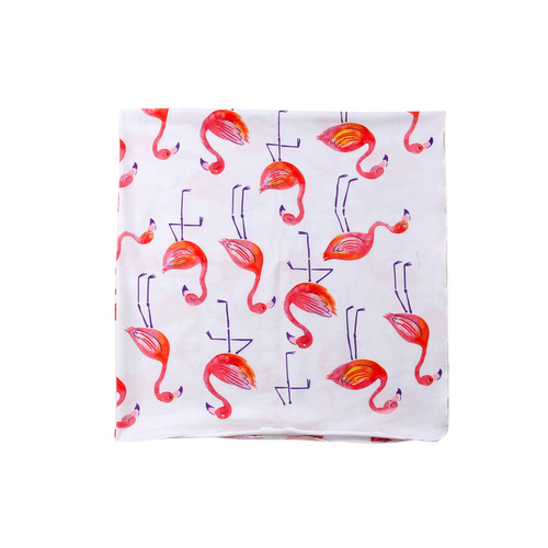 Flamingo Soft Swaddle Blanket Newborn Infant