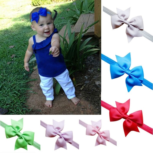 Hot Sale Kids Girl Baby Headband Toddler Bow Hair