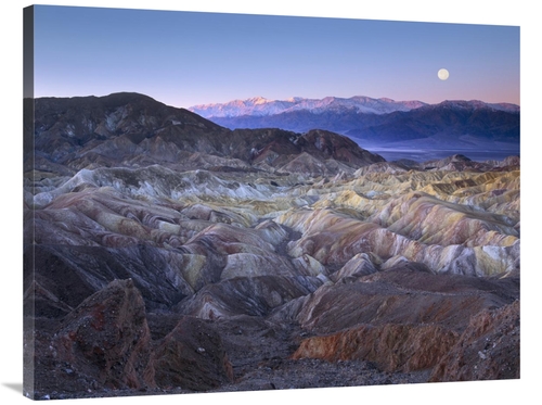 Global Gallery GCS-396934-3040-142 30 x 40 in. Full Moon Rising Over Z