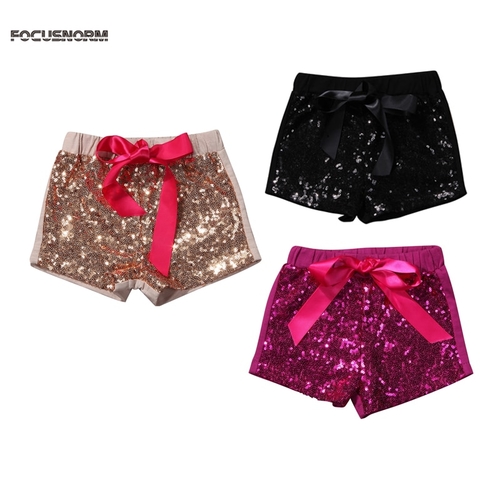 Fashion Infant Baby Girls Bow Party Shorts Bottoms