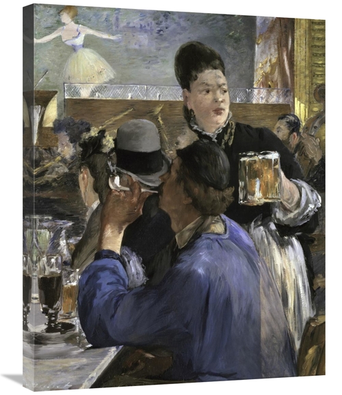 Global Gallery GCS-282382-30-142 30 in. Corner of a Cafe Concert Art P