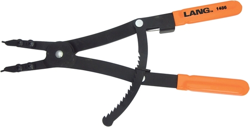 Lang LNG-1486 External Retaining Ring Plier with Interchangeable Tip