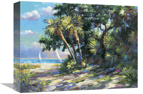 Global Gallery GCS-119205-1216-142 12 x 16 in. Tropic Breeze Art Print