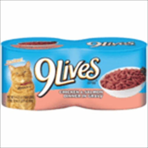 Delmonte Foods Llc 799189 9Lives Chicken-Slm Dinner 6-4-5.5 Oz. Pack o