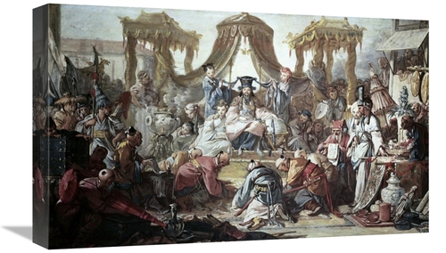 Global Gallery GCS-276817-22-142 22 in. Chinese Curio - Audience of th